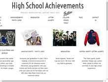 Tablet Screenshot of highschoolachievements.com